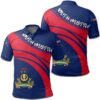 South Australia Coat Of Arms Polo Shirt Cricket Style J5W