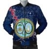 South Carolina Christmas Coat Of Arms Men Bomber Jacket  X Style J78 Bomber Jacket