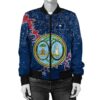 South Carolina Christmas Coat Of Arms Women Bomber Jacket X Style J78 Bomber Jacket