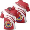 South Korea Coat Of Arms Polo Shirt Cricket Style J5W