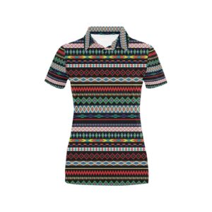Southwest Pattern Print Design Lks302 Women'S Polo Shirt