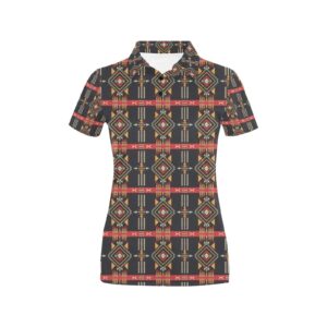 Southwest Pattern Print Design Lks303 Women'S Polo Shirt
