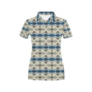 Southwest Pattern Print Design Lks304 Women'S Polo Shirt