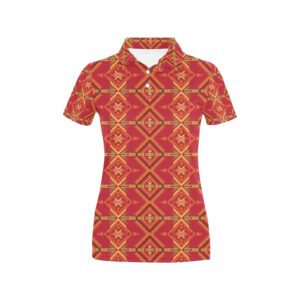 Southwest Pattern Print Design Lks305 Women'S Polo Shirt