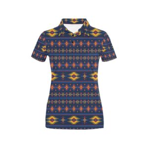 Southwest Pattern Print Design Lks306 Women'S Polo Shirt