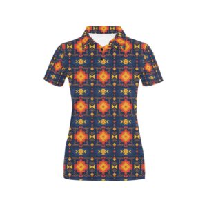 Southwest Pattern Print Design Lks307 Women'S Polo Shirt