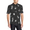 Space Pattern Men Polo Shirt