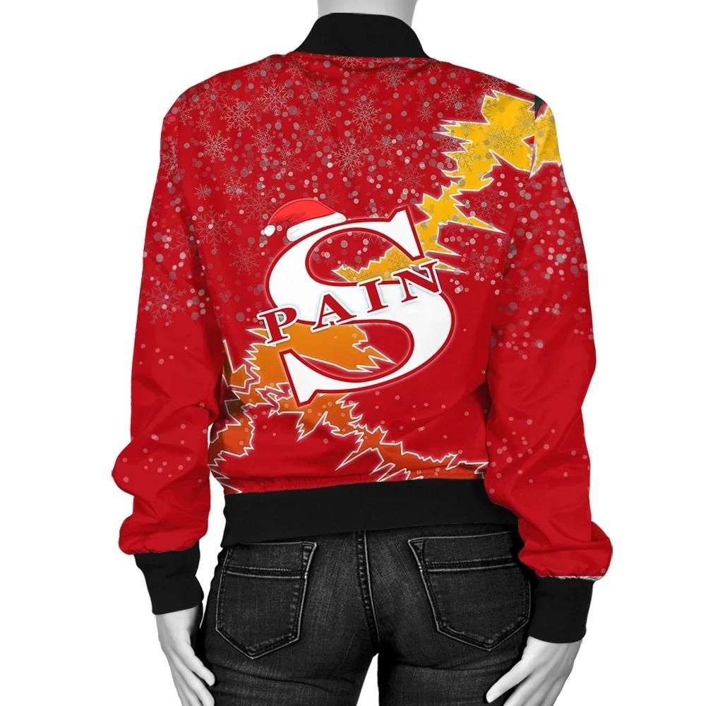 Spain-Christmas-Coat-Of-Arms-Women-Bomber-Jacket-X-Style-J78-Bomber-Jacket-1