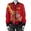 Spain Christmas Coat Of Arms Women Bomber Jacket X Style J78 Bomber Jacket
