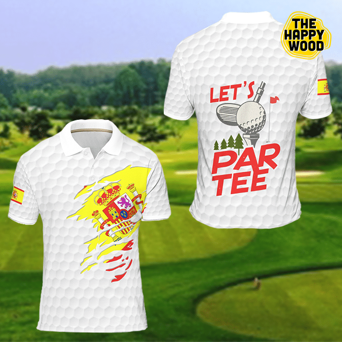 Spain Golf Polo Shirt Spain Golf Polo Shirt