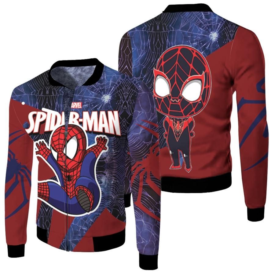 Spider Man No Way Home Spider Man Chibi Spider Logo Red Superhero 3D Designed Allover Gift For Spider Man Fans Bomber Jacket Spider Man No Way Home Spider Man Chibi Spider Logo Red Superhero 3D Designed Allover Gift For Spider Man Fans Bomber Jacket