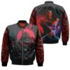 Spider Man No Way Home Superhero Growing Up 3D Designed Allover Gift For Spider Man Fans Bomber Jacket