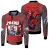 Spider Man Ultimate Final Time War Generations Special Movie Film Superheroes 3D Designed Allover Gift For Spider Man Fans Bomber Jacket