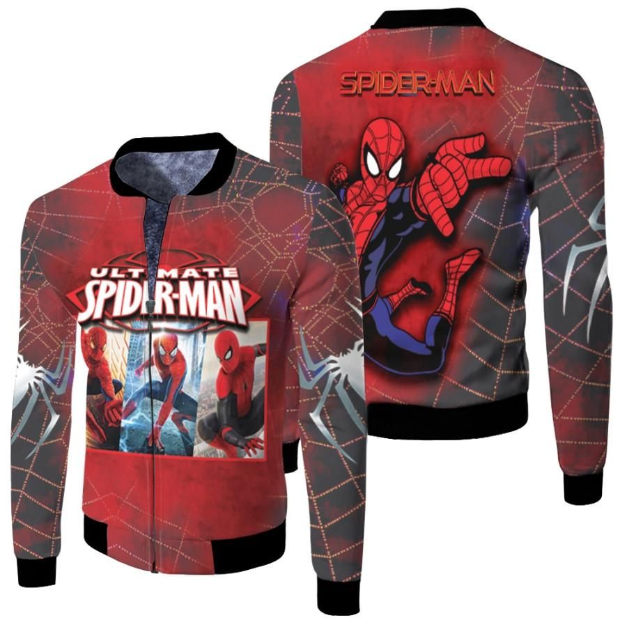 Spider Man Ultimate Final Time War Generations Special Movie Film Superheroes 3D Designed Allover Gift For Spider Man Fans Bomber Jacket Spider Man Ultimate Final Time War Generations Special Movie Film Superheroes 3D Designed Allover Gift For Spider Man Fans Bomber Jacket