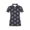 Spider Web Print Design Lks303 Women'S Polo Shirt