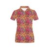 Splatter Print Design Lks303 Women'S Polo Shirt
