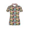 Splatter Print Design Lks304 Women'S Polo Shirt