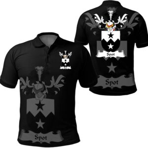 Spot Family Crest Polo Shirt - Golf Shirt A7