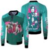 Squid Game Players And Squid Game Red Guards Red Light Green Light Korean Playground Games Drama Series gift for Squid Game fans Bomber Jacket