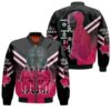 Squid Game The Front Man And Red Guards Squid Game Soldiers Squid Game Workers Korean Drama Series gift for Squid Game fans Bomber Jacket