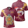 Sri Lanka Christmas Coat Of Arms Polo Shirt X Style J78