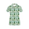 St Patricks Day Print Design Lks304 Women'S Polo Shirt