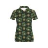 St Patricks Day Print Design Lks308 Women'S Polo Shirt