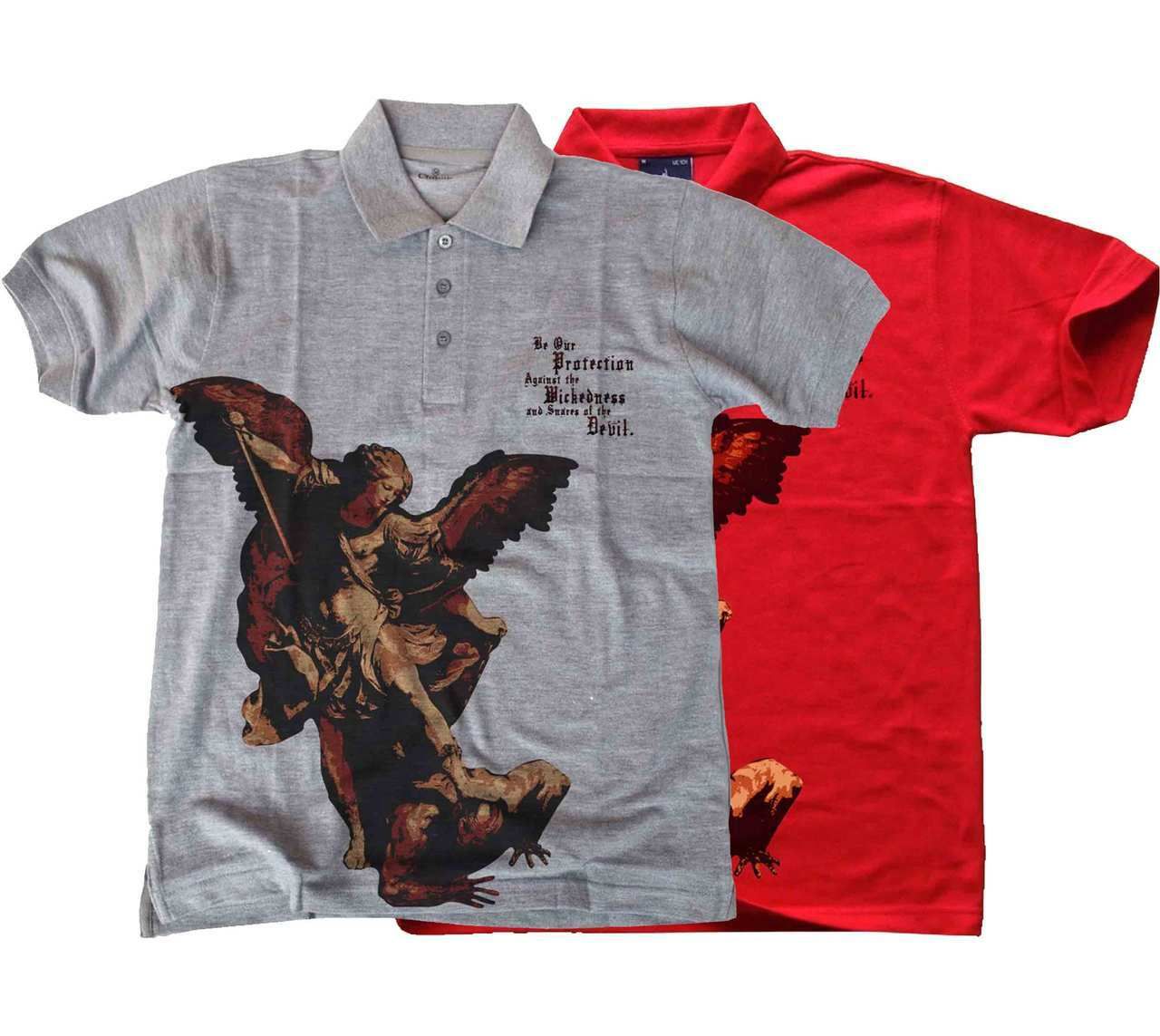 St. Michael The Archangel Polo Shirt St. Michael The Archangel Polo Shirt