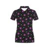 Star Print Design Lks305 Women'S Polo Shirt