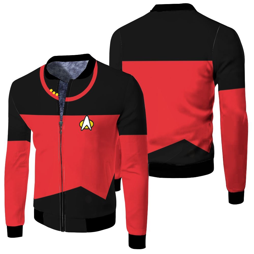 Star Trek Captain Uniform Costume 3D Jersey Bomber Jacket Star Trek Captain Uniform Costume 3D Jersey Bomber Jacket
