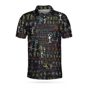 Stickfigures Chef Short Sleeve Polo Shirt - Streetwear #Dh
