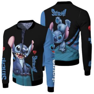 Stitch Fan 3D Bomber Jacket