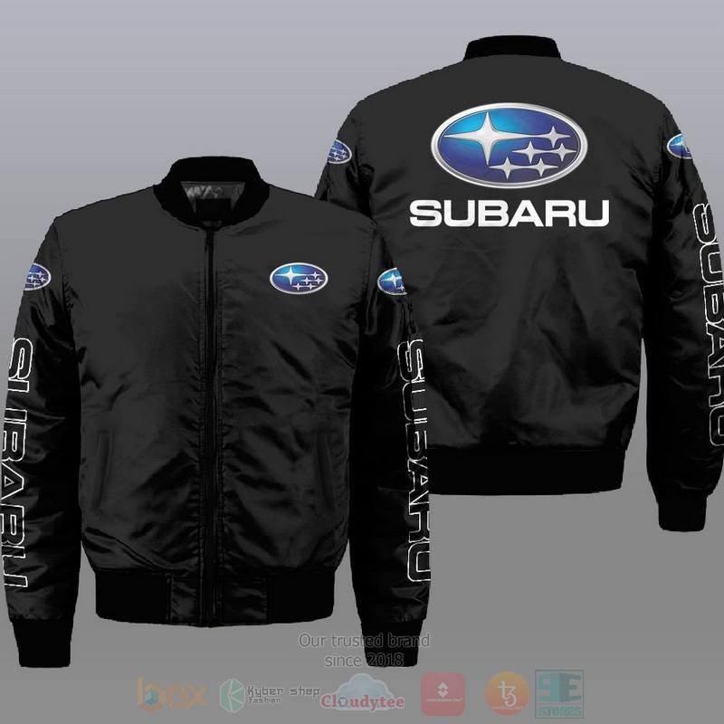 Subaru Car Bomber Jacket Subaru Car Bomber Jacket