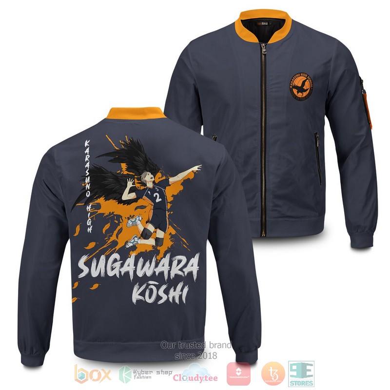 Sugawara Wings Bomber Jacket Sugawara Wings Bomber Jacket