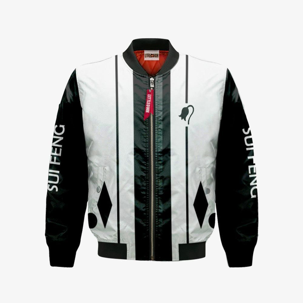 Sui Feng 2nd Division Bomber Jacket Custom Bleach Cosplay Costumes Bomber Jacket Sui Feng 2nd Division Bomber Jacket Custom Bleach Cosplay Costumes Bomber Jacket