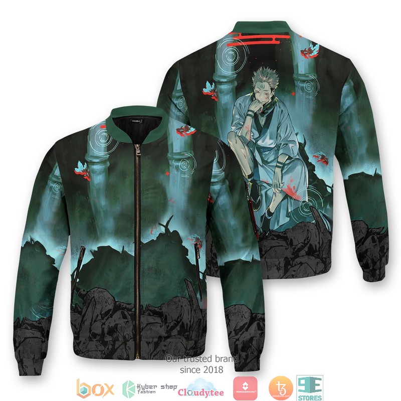 Sukuna Domain Expansion Bomber Jacket 2 Sukuna Domain Expansion Bomber Jacket 2