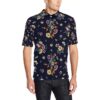 Summer Floral Pattern Print Design Sf01 Men Polo Shirt