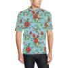 Summer Floral Pattern Print Design Sf011 Men Polo Shirt
