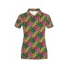Summer Floral Print Design Lks305 Women'S Polo Shirt