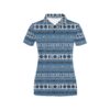 Sun Moon Pattern Print Design Lks306 Women'S Polo Shirt