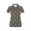 Sun Moon Print Design Lks305 Women'S Polo Shirt