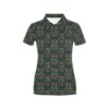 Sun Moon Print Design Lks307 Women'S Polo Shirt