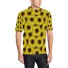 Sunflower Pattern Print Design Sf011 Men Polo Shirt