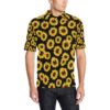 Sunflower Pattern Print Design Sf05 Men Polo Shirt