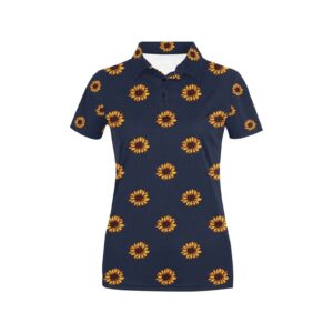 Sunflower Print Design Lks304 Women'S Polo Shirt