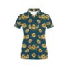Sunflower Print Design Lks305 Women'S Polo Shirt