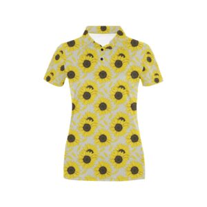 Sunflower Print Design Lks309 Women'S Polo Shirt