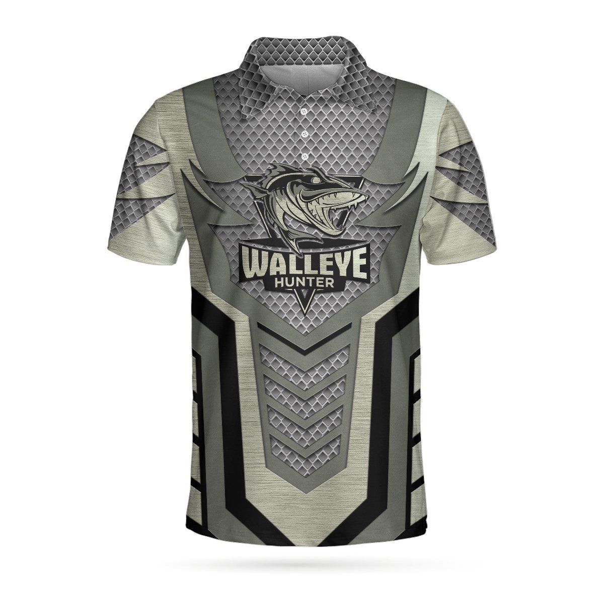 Super Fisherman Walleye Fishing 3D All Over Printed Polo Shirt Super Fisherman Walleye Fishing 3D All Over Printed Polo Shirt