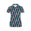 Surfboard Colorful Print Design Lks302 Women'S Polo Shirt