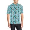 Surfboard Themed Pattern Men Polo Shirt